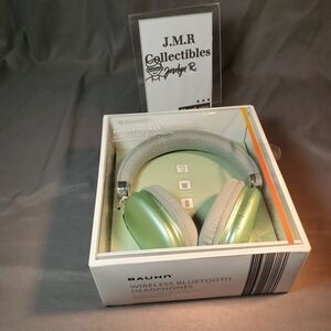 Mint Color Bauhn Wireless Bluetooth Headphones